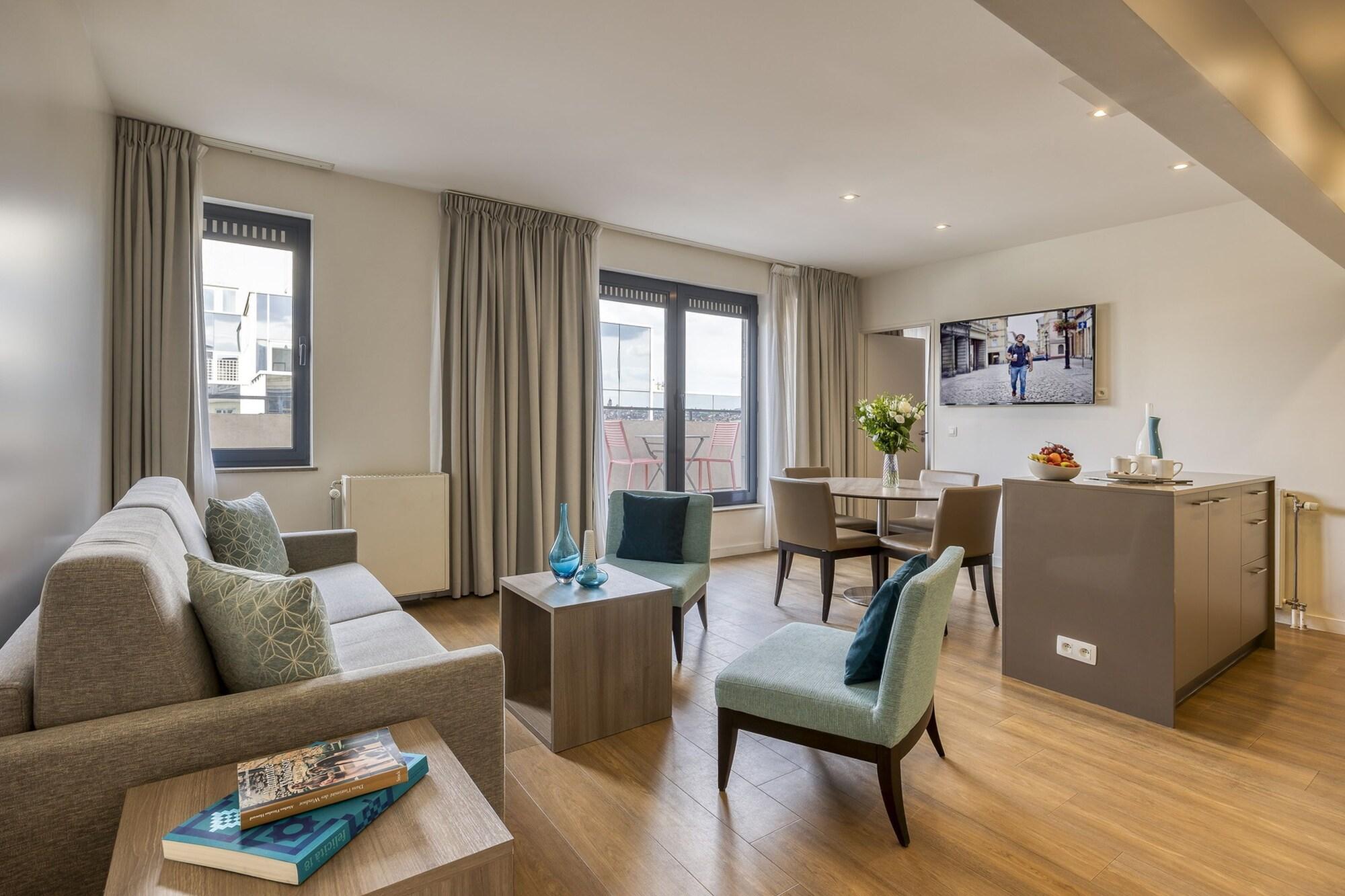Aparthotel Citadines Toison D'Or Bruselas Exterior foto